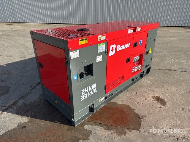 2025 Bauer GFS-24KW 30 kVA Skid-Mounted Groupe Elec ... Generator Set - Groupe électrogène: photos 1 2025 Bauer GFS-24KW 30 kVA Skid-Mounted Groupe Elec ... Generator Set - Groupe électrogène: photos 1