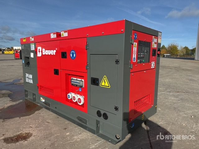 2025 Bauer GFS-24KW 30 kVA Skid-Mounted Groupe Elec ... Generator Set - Groupe électrogène: photos 2 2025 Bauer GFS-24KW 30 kVA Skid-Mounted Groupe Elec ... Generator Set - Groupe électrogène: photos 2