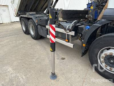 Camion benne IVECO TRAKKER 410 EEV 2013 Fassi F133 5580 kg on 6x4 ...: photos 47