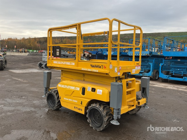 2010 Haulotte Compact 12DX 4x4 Diesel Scissor Lift - Nacelle ciseaux: photos 4 2010 Haulotte Compact 12DX 4x4 Diesel Scissor Lift - Nacelle ciseaux: photos 4