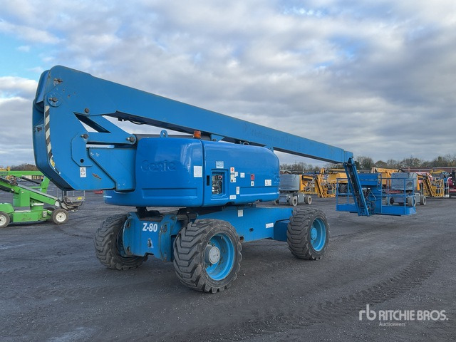 2011 Genie Z80/60 4WD Diesel Articulating Boom Lift - Nacelle articulée: photos 3 2011 Genie Z80/60 4WD Diesel Articulating Boom Lift - Nacelle articulée: photos 3