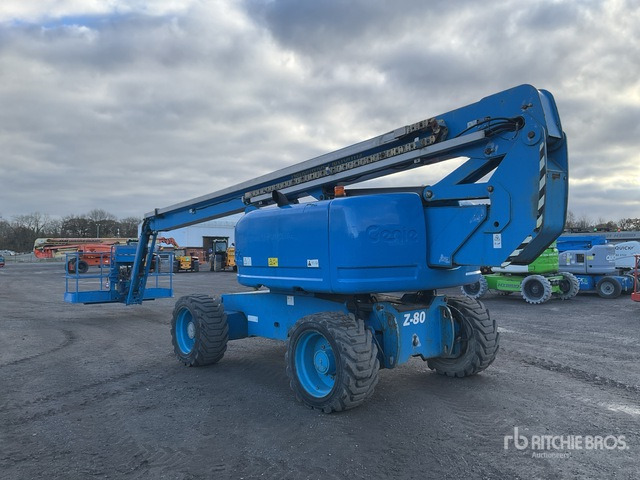 2011 Genie Z80/60 4WD Diesel Articulating Boom Lift - Nacelle articulée: photos 4 2011 Genie Z80/60 4WD Diesel Articulating Boom Lift - Nacelle articulée: photos 4
