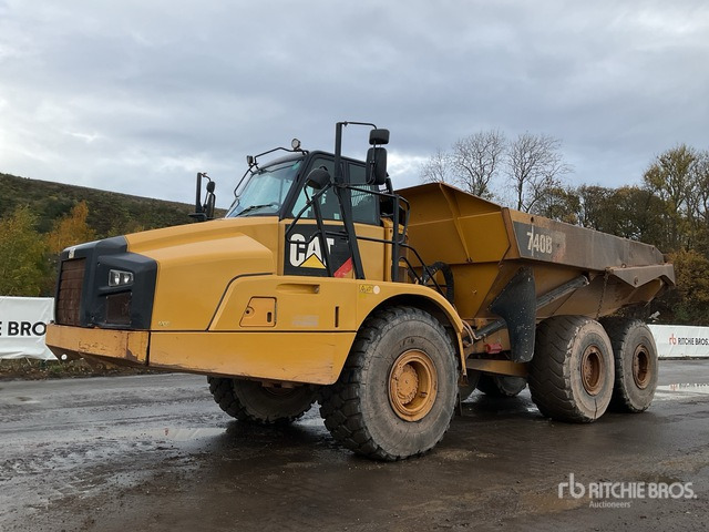 2015 Cat 740B Articulated Dump Truck - Tombereau articulé: photos 3 2015 Cat 740B Articulated Dump Truck - Tombereau articulé: photos 3