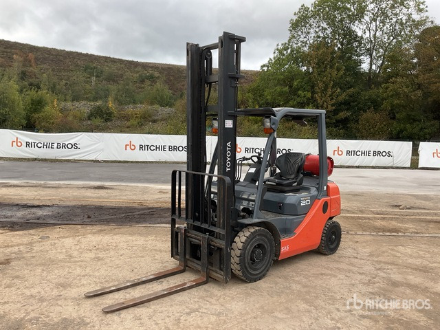 2015 Toyota 02-8FGF20 2015 Toyota 8FG20 Forklift Forklift - Chariot élévateur à gaz: photos 4 2015 Toyota 02-8FGF20 2015 Toyota 8FG20 Forklift Forklift - Chariot élévateur à gaz: photos 4