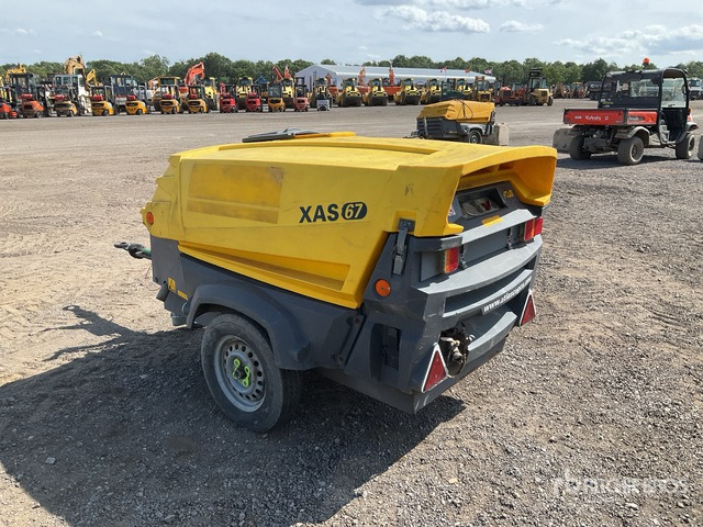 2016 Atlas Copco XAS67KD Mobile Air Compressor - Compresseur d'air: photos 3 2016 Atlas Copco XAS67KD Mobile Air Compressor - Compresseur d'air: photos 3