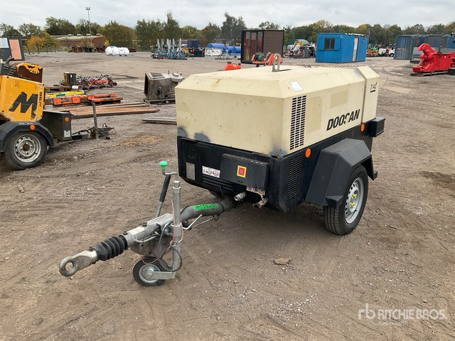 2016 Doosan 7/41 Mobile Air Compressor - Compresseur d'air: photos 1 2016 Doosan 7/41 Mobile Air Compressor - Compresseur d'air: photos 1