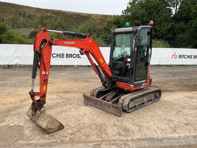 2016 Kubota U27-4 Tracked Excavator - Pelle sur chenille: photos 1 2016 Kubota U27-4 Tracked Excavator - Pelle sur chenille: photos 1