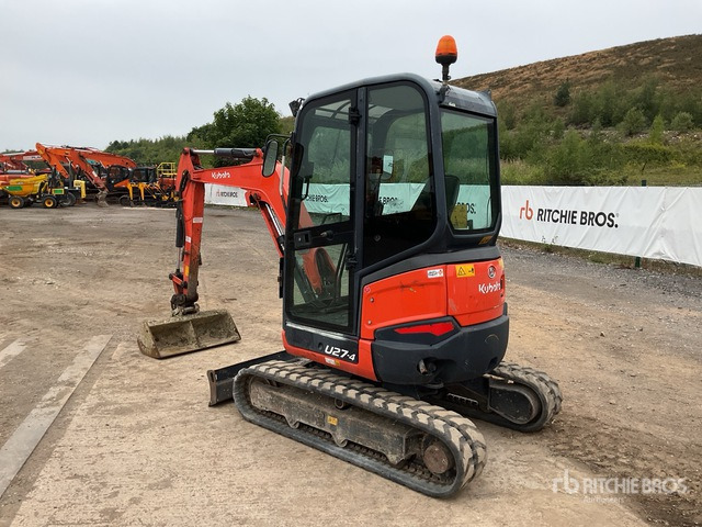 2016 Kubota U27-4 Tracked Excavator - Pelle sur chenille: photos 3 2016 Kubota U27-4 Tracked Excavator - Pelle sur chenille: photos 3