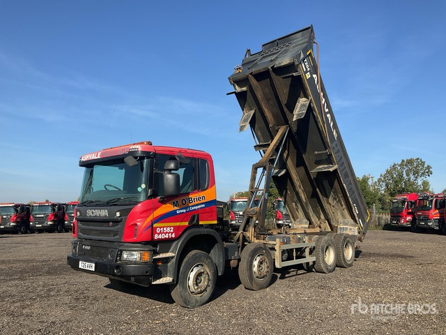 2016 Scania P410 8x4 Twin-Steer Tri/A Dump Truck - Camion benne: photos 1 2016 Scania P410 8x4 Twin-Steer Tri/A Dump Truck - Camion benne: photos 1