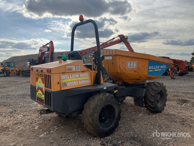 2016 Terex TA6S 6 ton 4x4 Swivel Dumper - Tombereau: photos 4 2016 Terex TA6S 6 ton 4x4 Swivel Dumper - Tombereau: photos 4