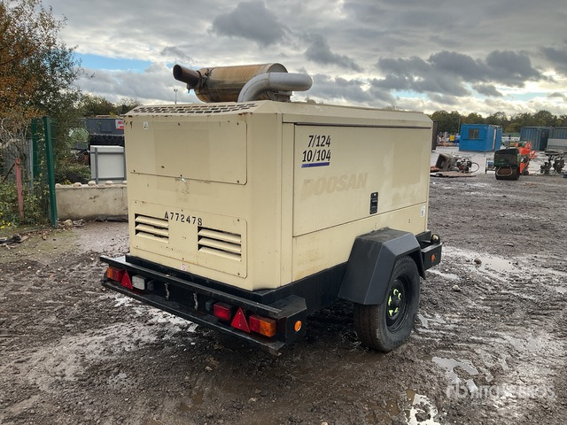 2017 Doosan 7/124-10/104 Mobile Air Compressor - Compresseur d'air: photos 4 2017 Doosan 7/124-10/104 Mobile Air Compressor - Compresseur d'air: photos 4