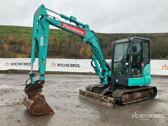 2017 Kobelco SK55SRX-6 Mini Excavator: <6.6t - Mini pelle: photos 1 2017 Kobelco SK55SRX-6 Mini Excavator: <6.6t - Mini pelle: photos 1