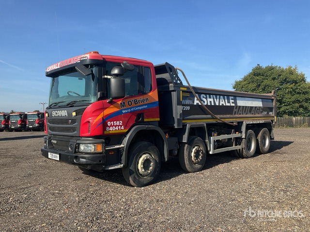 2017 Scania P410 8x4 Twin-Steer Tri/A Dump Truck - Camion benne: photos 4 2017 Scania P410 8x4 Twin-Steer Tri/A Dump Truck - Camion benne: photos 4