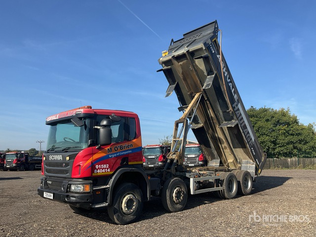 2017 Scania P410 8x4 Twin-Steer Tri/A Dump Truck - Camion benne: photos 1 2017 Scania P410 8x4 Twin-Steer Tri/A Dump Truck - Camion benne: photos 1