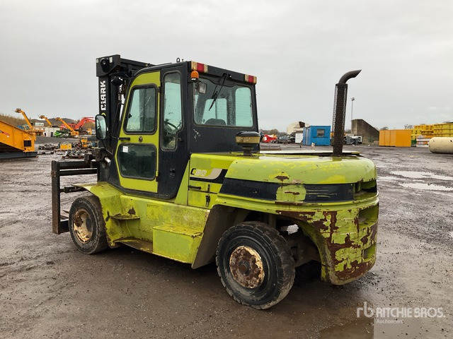 2018 Clark C80D 8000 kg (Inoperable) Forklift - Chariot élévateur diesel: photos 3 2018 Clark C80D 8000 kg (Inoperable) Forklift - Chariot élévateur diesel: photos 3