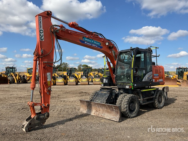 2018 Hitachi ZX140W-6W Highway Wheeled Excavator - Pelle sur pneus: photos 3 2018 Hitachi ZX140W-6W Highway Wheeled Excavator - Pelle sur pneus: photos 3