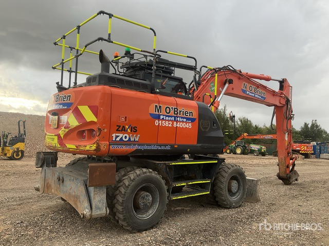 2018 Hitachi ZX170W-6 Wheel Excavator - Pelle sur pneus: photos 3 2018 Hitachi ZX170W-6 Wheel Excavator - Pelle sur pneus: photos 3