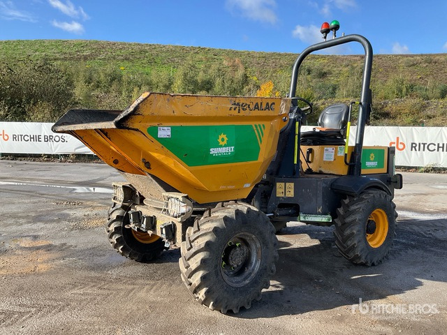 2018 Mecalac TA3s 3 ton 4x4 Swivel Dumper - Tombereau: photos 2 2018 Mecalac TA3s 3 ton 4x4 Swivel Dumper - Tombereau: photos 2