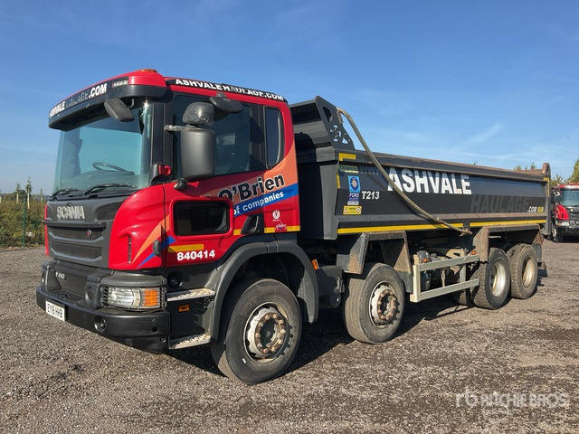 2018 Scania P410 8x4 Twin-Steer Tri/A Dump Truck - Camion benne: photos 2 2018 Scania P410 8x4 Twin-Steer Tri/A Dump Truck - Camion benne: photos 2