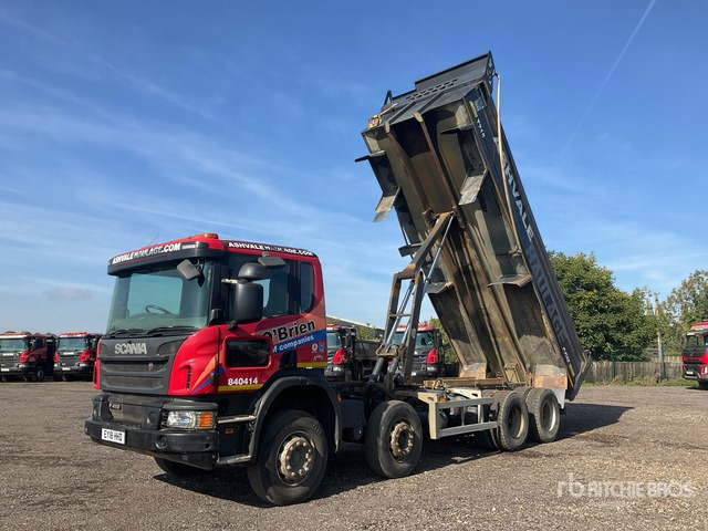 2018 Scania P410 8x4 Twin-Steer Tri/A Dump Truck - Camion benne: photos 1 2018 Scania P410 8x4 Twin-Steer Tri/A Dump Truck - Camion benne: photos 1