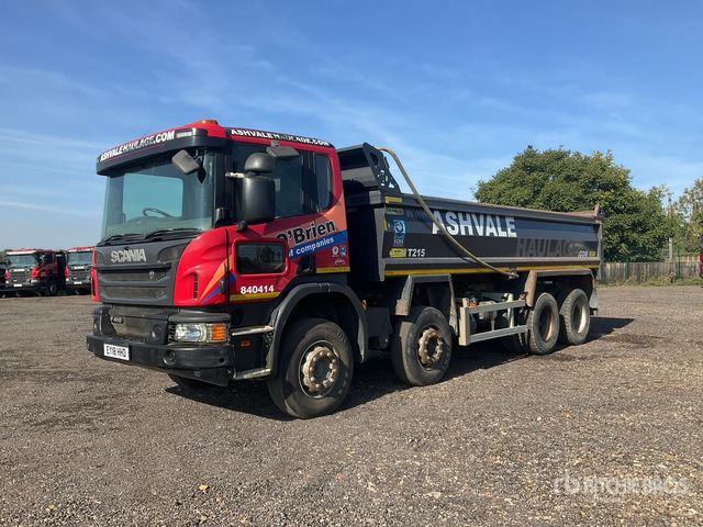 2018 Scania P410 8x4 Twin-Steer Tri/A Dump Truck - Camion benne: photos 3 2018 Scania P410 8x4 Twin-Steer Tri/A Dump Truck - Camion benne: photos 3