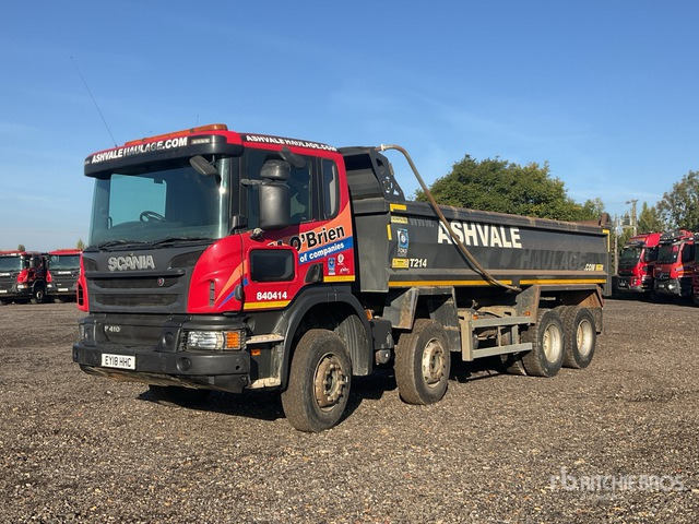 2018 Scania P410 8x4 Twin-Steer Tri/A Dump Truck - Camion benne: photos 3 2018 Scania P410 8x4 Twin-Steer Tri/A Dump Truck - Camion benne: photos 3