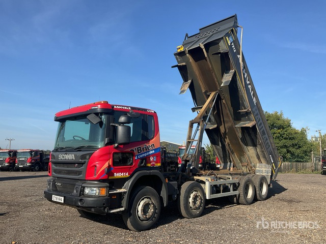 2018 Scania P410 8x4 Twin-Steer Tri/A Dump Truck - Camion benne: photos 2 2018 Scania P410 8x4 Twin-Steer Tri/A Dump Truck - Camion benne: photos 2