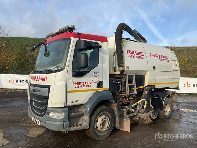 2019 DAF LF230 FA Johnston Body on Sweeper Truck - Balayeuse de voirie: photos 3 2019 DAF LF230 FA Johnston Body on Sweeper Truck - Balayeuse de voirie: photos 3