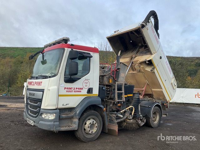 2019 DAF LF230 FA Johnston Body on Sweeper Truck - Balayeuse de voirie: photos 1 2019 DAF LF230 FA Johnston Body on Sweeper Truck - Balayeuse de voirie: photos 1