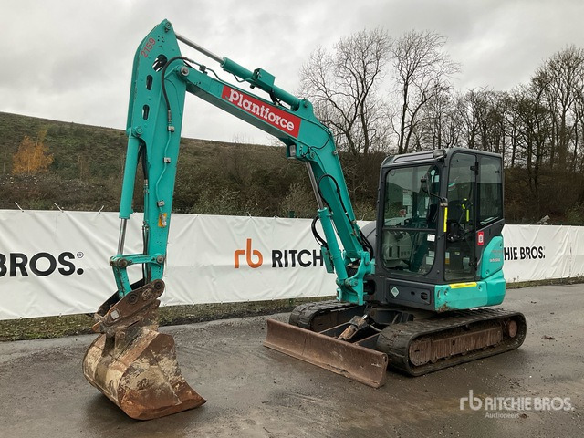 2019 Kobelco SK55SRX-6 Mini Excavator: <6.6t - Mini pelle: photos 1 2019 Kobelco SK55SRX-6 Mini Excavator: <6.6t - Mini pelle: photos 1