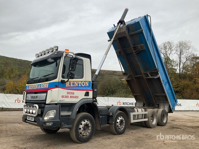 2020 DAF CF 450 8x4 Tipper Truck :Misc. Truck - Autre matériel: photos 3 2020 DAF CF 450 8x4 Tipper Truck :Misc. Truck - Autre matériel: photos 3