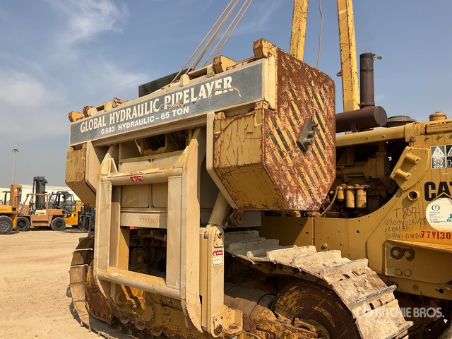 1979 Cat D8K w/ Midwestern M583 Conversion Pipelayer - Poseur de canalisations: photos 4 1979 Cat D8K w/ Midwestern M583 Conversion Pipelayer - Poseur de canalisations: photos 4
