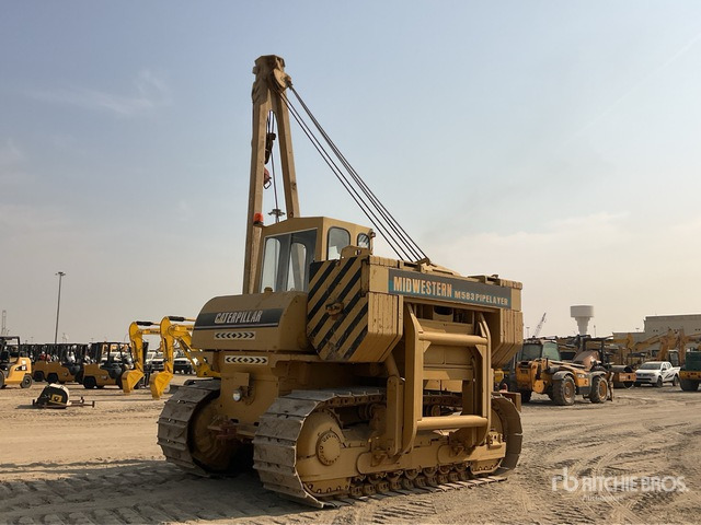 1981 Cat D8K w/ Midwestern M583 Conversion Pipelayer - Poseur de canalisations: photos 3 1981 Cat D8K w/ Midwestern M583 Conversion Pipelayer - Poseur de canalisations: photos 3