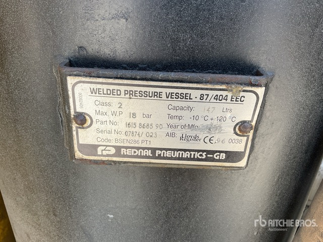 1996 Atlas Copco Mobile (Inoperable) Air Compressor - Compresseur d'air: photos 4 1996 Atlas Copco Mobile (Inoperable) Air Compressor - Compresseur d'air: photos 4