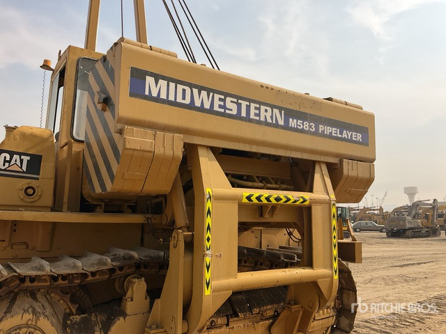 1999 Cat D8K w/ Midwestern M583 Conversion Pipelayer - Poseur de canalisations: photos 4 1999 Cat D8K w/ Midwestern M583 Conversion Pipelayer - Poseur de canalisations: photos 4