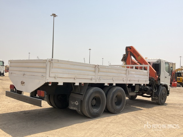 2007 Hino 500 Palfinger PK1000 4.5 ton Knuckl ... Flatbed Truck with Crane - Camion plateau, Camion grue: photos 4 2007 Hino 500 Palfinger PK1000 4.5 ton Knuckl ... Flatbed Truck with Crane - Camion plateau, Camion grue: photos 4