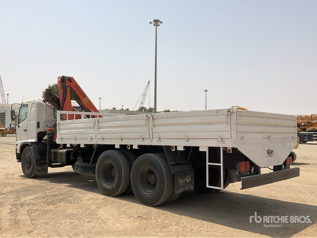 2007 Hino 500 Palfinger PK1000 4.5 ton Knuckl ... Flatbed Truck with Crane - Camion plateau, Camion grue: photos 3 2007 Hino 500 Palfinger PK1000 4.5 ton Knuckl ... Flatbed Truck with Crane - Camion plateau, Camion grue: photos 3