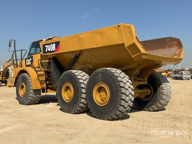 2012 Cat 740B Articulated Dump Truck - Tombereau articulé: photos 2 2012 Cat 740B Articulated Dump Truck - Tombereau articulé: photos 2
