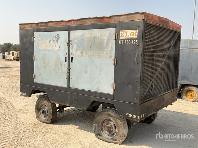 2012 Elgi DT750-125 Mobile (Inoperable) Air Compressor - Compresseur d'air: photos 2 2012 Elgi DT750-125 Mobile (Inoperable) Air Compressor - Compresseur d'air: photos 2
