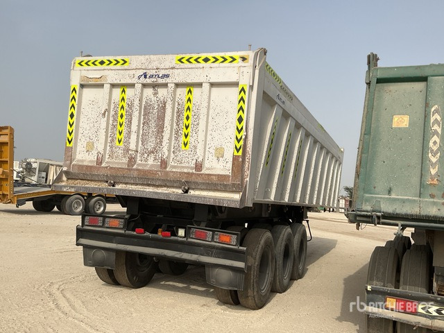 2013 Atlas Tri/A End Dump Trailer - Semi-remorque benne: photos 3 2013 Atlas Tri/A End Dump Trailer - Semi-remorque benne: photos 3