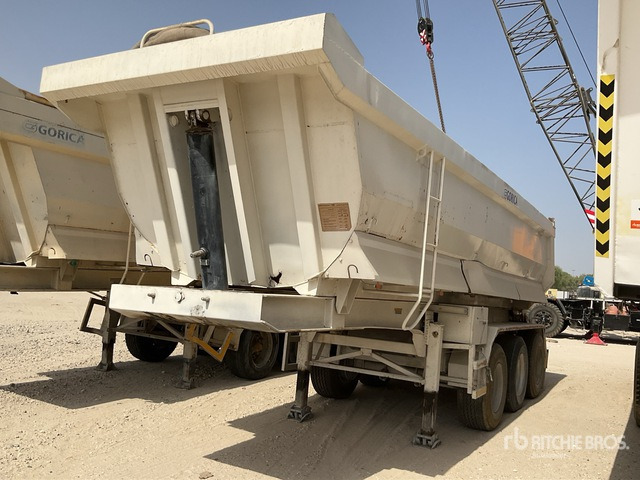2015 Gorica TP22.25 Tri/A End Dump Trailer - Semi-remorque benne: photos 1 2015 Gorica TP22.25 Tri/A End Dump Trailer - Semi-remorque benne: photos 1