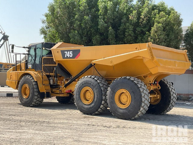 2018 Cat 745 - Tombereau articulé: photos 4 2018 Cat 745 - Tombereau articulé: photos 4