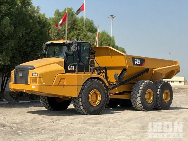 2018 Cat 745 - Tombereau articulé: photos 1 2018 Cat 745 - Tombereau articulé: photos 1