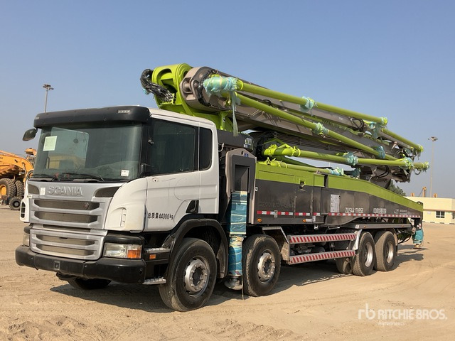 2019 Scania P420 2019 Zoomlion ZLJ5441THBSE 56 m ... Concrete Pump Truck - Camion pompe: photos 2 2019 Scania P420 2019 Zoomlion ZLJ5441THBSE 56 m ... Concrete Pump Truck - Camion pompe: photos 2