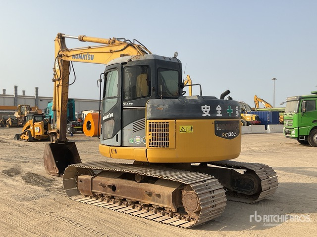 Komatsu PC138US-2E0 - Pelle sur chenille: photos 3 Komatsu PC138US-2E0 - Pelle sur chenille: photos 3