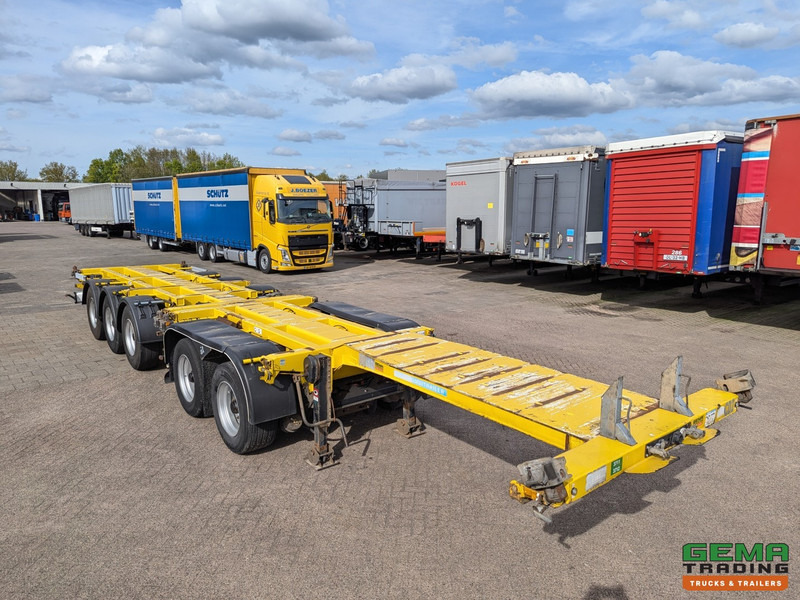 D-Tec CT-35-02 + CT-60-05D - 2 COMBI chassis - 3 StuurAssen - 4 LiftAssen - QuickLocks - Semi-remorque porte-conteneur/ Caisse mobile: photos 4 D-Tec CT-35-02 + CT-60-05D - 2 COMBI chassis - 3 StuurAssen - 4 LiftAssen - QuickLocks - Semi-remorque porte-conteneur/ Caisse mobile: photos 4