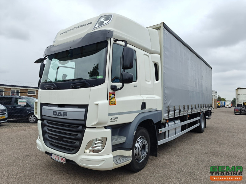 DAF CF 310 4x2 SpaceCab Euro6 - Schuifzeilenbak 7.7M + Laadklep 1500KG - 10/2025 APK - Camion à rideaux coulissants: photos 1 DAF CF 310 4x2 SpaceCab Euro6 - Schuifzeilenbak 7.7M + Laadklep 1500KG - 10/2025 APK - Camion à rideaux coulissants: photos 1