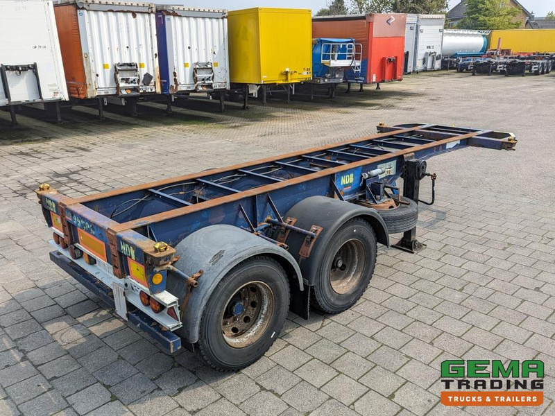 Flandria OP 20V 2A 2-Assen ROR - DrumBrakes - Leaf Suspension - 20FT (O1871) - Semi-remorque porte-conteneur/ Caisse mobile: photos 1 Flandria OP 20V 2A 2-Assen ROR - DrumBrakes - Leaf Suspension - 20FT (O1871) - Semi-remorque porte-conteneur/ Caisse mobile: photos 1