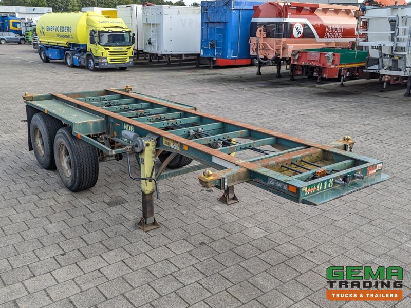 Flandria OP 20V 2A 2-Assen ROR - DrumBrakes - Steel Suspension - 20FT (O1980) - Semi-remorque porte-conteneur/ Caisse mobile: photos 4 Flandria OP 20V 2A 2-Assen ROR - DrumBrakes - Steel Suspension - 20FT (O1980) - Semi-remorque porte-conteneur/ Caisse mobile: photos 4