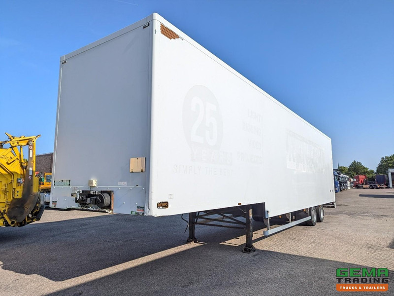 H.T.F. HZCT 30S 2-Assen BPW - Gesloten SemiDieplader - Hardhouten Vloer - Trommelremmen - TOP! - Semi-remorque surbaissé: photos 1 H.T.F. HZCT 30S 2-Assen BPW - Gesloten SemiDieplader - Hardhouten Vloer - Trommelremmen - TOP! - Semi-remorque surbaissé: photos 1